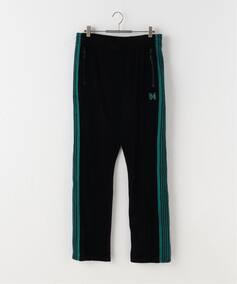 Y yNEEDLES / j[hYzNarrow Track Pant - C/Pe Velour WCg[NX W[W^gbNpc ubN S JOINT WORKS