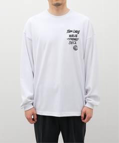 Y yBEN DAVIS / xfCrXz logo motif long sleeve x[Z[XgbN TVc^Jbg\[ zCg L B.C STOCK