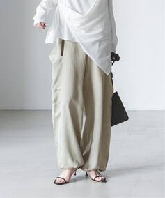 fB[X yYUZEFIzFOLDED WAIST TROUSERS m[u XbNX O[ S NOBLE