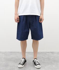 Y FARAH / t@[[ Two Tuck Wide Tapered Shorts FR0401-M4033/34 W[iX^_[h V[gEn[tpc lCr[ A 30 JOURNAL STANDARD