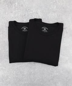 Y AMERICAN GRADE / 2 PACK TEE - BLACK W[iX^_[h TVc^Jbg\[ ubN M JOURNAL STANDARD