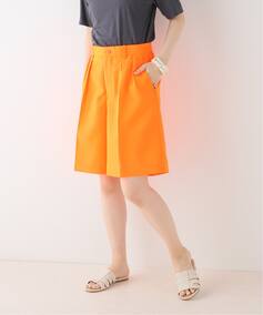 fB[X ySCYE/TCzPolyester Pleated Shorts V[gpc CGi V[gEn[tpc IW 38 IENA