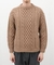 Y INVERALLAN / Co[A CASHMERE HANDKNIT C/N 1A W[iX^_[h jbg^Z[^[ uE D 42