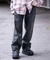 fB[X yNOMANUAL/m[}jAz SEMIWIDE DENIM PANTS WCg[NX fjpcEW[Y ubN M