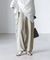 fB[X yYUZEFIzFOLDED WAIST TROUSERS m[u XbNX O[ S