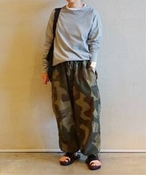 レディース 【chimala/チマラ】 for luxe M51 COVER PANTS (CAMO) ジャーナルスタンダード ラックス パンツ カーキ M