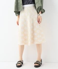 レディース 【MOZHMOZH】Kaia Flower Skirt シティショップ ひざ丈スカート イエロー S