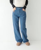 レディース 【GINA TRICOT/ジーナトリコ】 Idun Stright jeans：デニムパンツ オリエンス ジャーナルスタンダード デニムパンツ・ジーンズ ブルー A 36