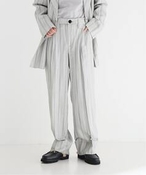 レディース 【GANNI/ガニー】Drapey Stripe Suiting：パンツ ジャーナルスタンダード レサージュ その他パンツ グレーB 36