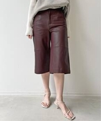レディース 【RAWTUS/ロゥタス】Lamb Leather Culottes Pants アパルトモン パンツ ピンク B 34