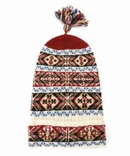 メンズ BAKKA hand-knit hats with turnup レショップ その他帽子 アソート K フリー