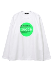 ZUCCa / メンズ レイヤーLOGO T / トップス 白 Tシャツ/カットソー