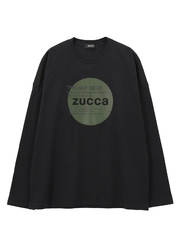 ZUCCa / メンズ レイヤーLOGO T / トップス 黒 Tシャツ/カットソー