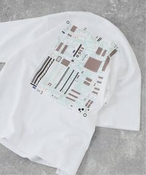 メンズ circuit board クルーネックTシャツ ベーセーストック カットソー・Ｔシャツ ホワイト L
