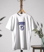 メンズ 【ETS.MATERIAUX / マテリオ】PRINT Tシャツ エディフィス カットソー・Ｔシャツ ホワイト 2