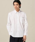 メンズ 【TAKEUCHIATSUSHI / タケウチアツシ】レギュラーカラーシャツ ベーセーストック ホワイト L