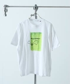 メンズ WATER DRAWING Tシャツ ベーセーストック カットソー・Ｔシャツ グリーン L